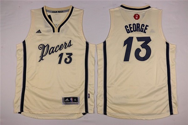 NBA Youth Indlana Pacers 13 Paul George white Jerseys